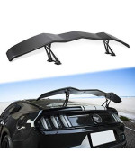 Danti Trunk Wings Spoiler Fits For 2005-2019 Ford Mustang All Models High Kick V Style Rear Spoiler Wing Tail Lid (61.8Inches Length)