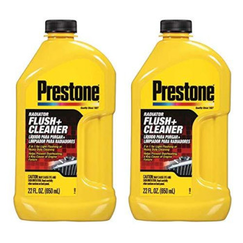 Prestone As105 Radiator Flush And Cleaner - 22 Oz - 2 Pack