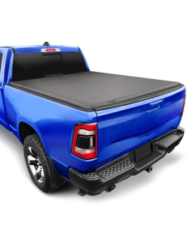 Tyger Auto T3 Soft Tri-Fold Truck Bed Tonneau Cover Compatible With 2019-2023 Ram 1500 New Body (Excl Classic) 64 (76) Bed Tg-Bc3D1045