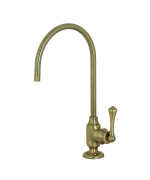 Kingston Brass KS5193BL Vintage Single-Handle Water Filtration Faucet, Antique Brass