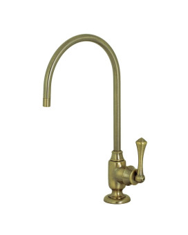 Kingston Brass KS5193BL Vintage Single-Handle Water Filtration Faucet, Antique Brass