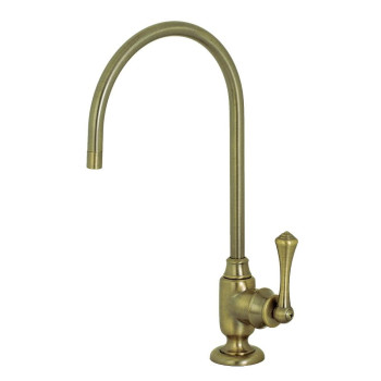 Kingston Brass KS5193BL Vintage Single-Handle Water Filtration Faucet, Antique Brass