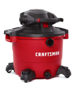 Craftsman Cmxevbe17607 16 Gallon 6.5 Peak Hp Wet/Dry Vac With Detachable Leaf Blower, Heavy-Duty Shop Vacuum With Attachments