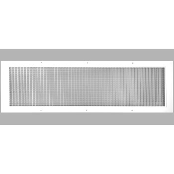 10 X 32 Or 32 X 10 Cube Core Eggcrate Return Air Grille - Aluminum Rust Proof - Hvac Vent Duct Cover - White Outer Dimensions: 1275]