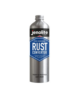 Jenolite Rust Converter Rust Reformer Convert Rust Into A Ready To Paint Surface Neutralise & Prevents Rust 500Ml (169 Fl Oz)