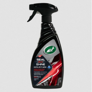 Turtle Wax 53139 Hybrid Sealant Spray Wax Hydrophobic Fused With Carnauba (500Ml) (Ice Seal & Shine)