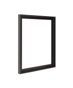 Pixy Canvas 20X24 Inch Floater Frame For Canvas Paintings, Wood Panels, Canvas Panels Stretched Canvas Boards Floating Frame Fits 58, 34 Max 78 Deep Artwork (Black, 20 X 24 Inch)