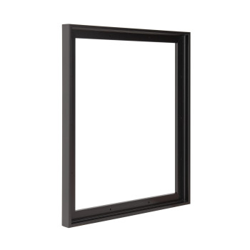 Pixy Canvas 20X24 Inch Floater Frame For Canvas Paintings, Wood Panels, Canvas Panels Stretched Canvas Boards Floating Frame Fits 58, 34 Max 78 Deep Artwork (Black, 20 X 24 Inch)