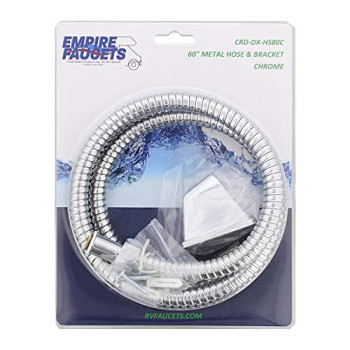 American Brass Crd-Dx-Hs80C Rv Deluxe 5-Function Shower Hose For 80 Series Shower Kits 60 - Chrome