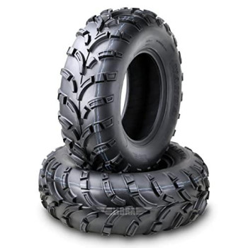 Set Of 2 Wanda Atv Utv Tires 26X9-14 26X9X14 6Pr P373 Mud A