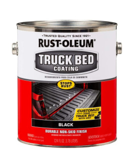 Rust-Oleum 342669 Truck Bed Coating, Gallon, Black