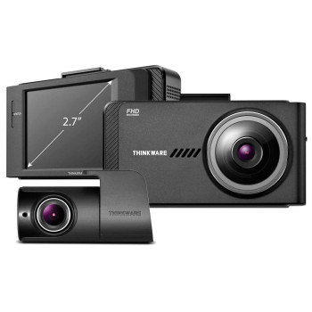 THINKWARE X700 Dual Dash Cam Front and Rear Camera for Cars, 1080P FHD, Dashboard Camera Recorder with G-Sensor, Car Camera W/Sony Sensor, GPS, Night Vision, 16GB, Optional Parking Mode