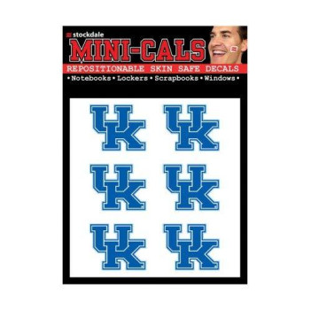 Ncaa Kentucky Wildcats Face Tattoos Team Colors One Size