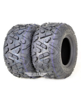 Set Of 2 Wanda Atv Tires 18X95-8 18X95X8 4Pr Big Horn Style