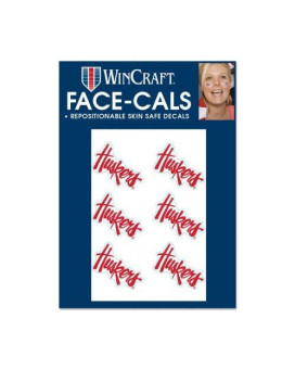 Wincraft Ncaa Nebraska Cornhuskers Face Tattoos Team Colors One Size