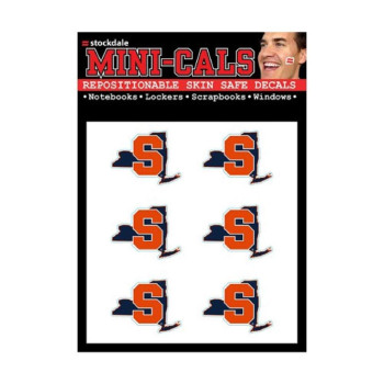 Ncaa Syracuse Orange Face Tattoos Team Colors One Size