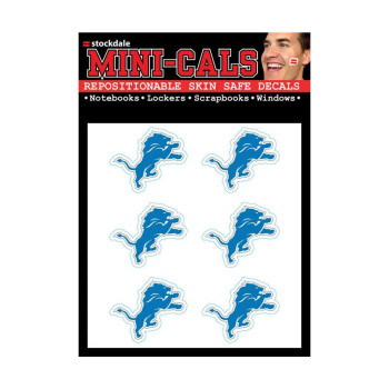 Wincraft Nfl Detroit Lions Face Tattoos Team Colors One Size