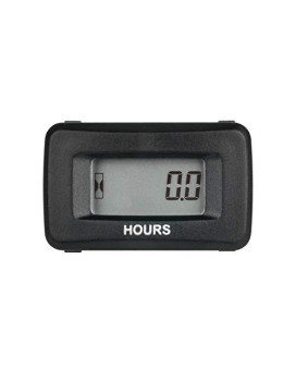 Runleader Digital Hour Meter For Lawn Mower Generator Motocycle Farm Tractor Marine Compressor Atv Outboards Chainsaw And Other Ac/Dc Power Devices