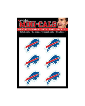 Wincraft Nfl Buffalo Bills Face Tattoos Team Colors One Size