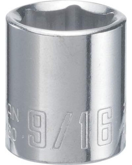 Craftsman Shallow Socket, Sae, 14-Inch Drive, 916-Inch, 6-Point (Cmmt43480)