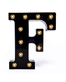 Foaky Black Led Marquee Number Lights Sign Light Up Marquee Number Lights Sign For Night Light Wedding Birthday Party Battery Powered Christmas Lamp Home Bar Decoration