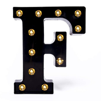 Foaky Black Led Marquee Number Lights Sign Light Up Marquee Number Lights Sign For Night Light Wedding Birthday Party Battery Powered Christmas Lamp Home Bar Decoration