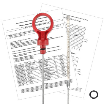 Upgraded Transmission Dipstick Compatible With Dodge Chrysler Jeep Ram Vw Volkswagen 8863B, 9336, 42Rle, Nag1, 62Te 27 35 36 37 57 61 64 Automatic Trans Aft Cvt Fluid Oil Level Dipstick