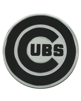 Fanmats 26539 Mlb - Chicago Cubs Chrome Emblem