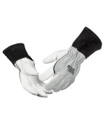 Lincoln Electric DynaMIG Traditional MIG Welding Gloves | Top Grain Leather | Medium | K3805-M