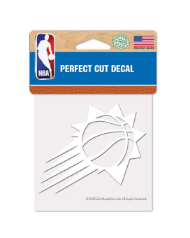 Wincraft Nba Phoenix Suns Decal4X4 Perfect Cut White Decal Team Colors One Size