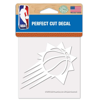 Wincraft Nba Phoenix Suns Decal4X4 Perfect Cut White Decal Team Colors One Size