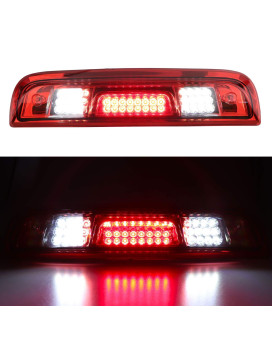 Tresound For 2014-2018 Chevrolet Silveradogmc Sierra 1500 2500Hd 3500Hd 3Rd Third Brake Light Cargo Light High Mount Lamp Led Stop Light (Red)