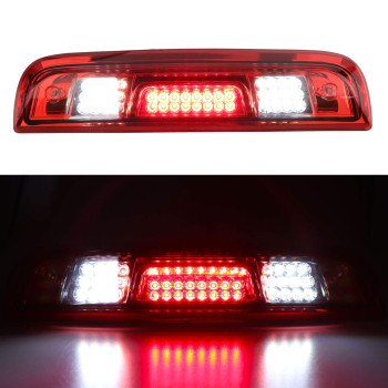 Tresound For 2014-2018 Chevrolet Silveradogmc Sierra 1500 2500Hd 3500Hd 3Rd Third Brake Light Cargo Light High Mount Lamp Led Stop Light (Red)