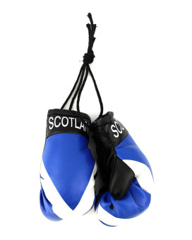 Red Hat Ent Hanging Car Mirror Mini Boxing Gloves (Scotland)