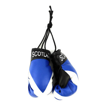 Red Hat Ent Hanging Car Mirror Mini Boxing Gloves (Scotland)