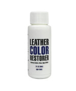 Leather Hero Leather Color Restorer Applicator- Refinish, Repair, Renew Leather Vinyl Sofa, Purse, Shoes, Auto Car Seats, Couch 2Oz (Dark Brown)