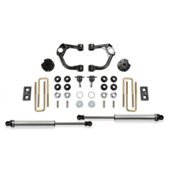 Fabtech K2322Dl Ball Joint Control Arm Lift System 3.5 In. Lift Wdirt Logic 2.25 Resi Rear Shock Wo Intrusion Beam Kit Incl. Pn Fts22293Fts811482] Ball Joint Control Arm Lift System