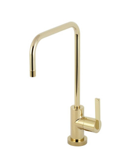 Kingston Brass KS6192CTL Continental Water Filtration Faucet, Polished Brass