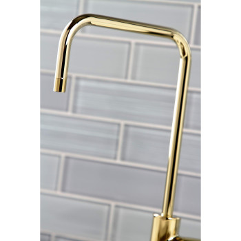 Kingston Brass KS6192CTL Continental Water Filtration Faucet, Polished Brass