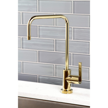 Kingston Brass KS6192CTL Continental Water Filtration Faucet, Polished Brass