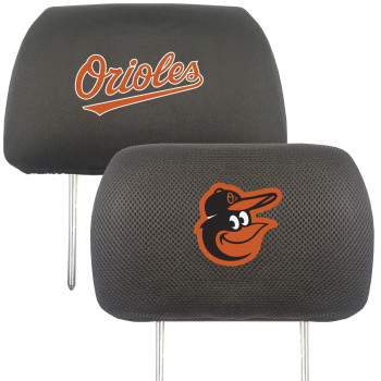 Fanmats 12530 Mlb - Baltimore Orioles Head Rest Cover