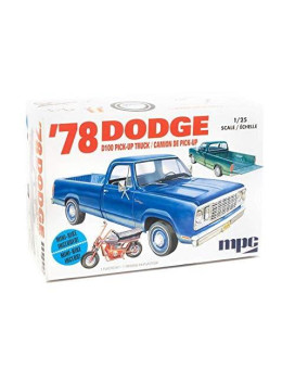 Mpc 1978 Dodge D100 Custom Pickup 1:25 Scale Model Kit