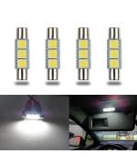 Ibrightstar Newest 9-30V Super Bright 29Mm 6614F 6612F Led Bulbs For Car Sun Interior Vanity Mirror Sun Visor Lights, Xenon White