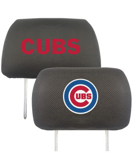 Fanmats 12532 Mlb - Chicago Cubs Head Rest Cover