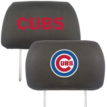 Fanmats 12532 Mlb - Chicago Cubs Head Rest Cover