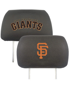 Fanmats 12550 Mlb - San Francisco Giants Head Rest Cover