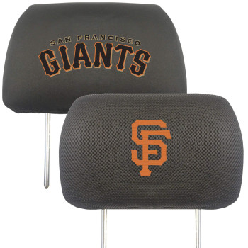 Fanmats 12550 Mlb - San Francisco Giants Head Rest Cover