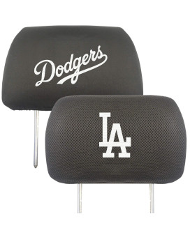 Fanmats 12541 Mlb - Los Angeles Dodgers Head Rest Cover