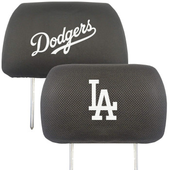 Fanmats 12541 Mlb - Los Angeles Dodgers Head Rest Cover