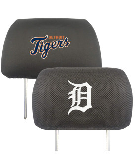 Fanmats 12537 Mlb - Detroit Tigers Head Rest Cover